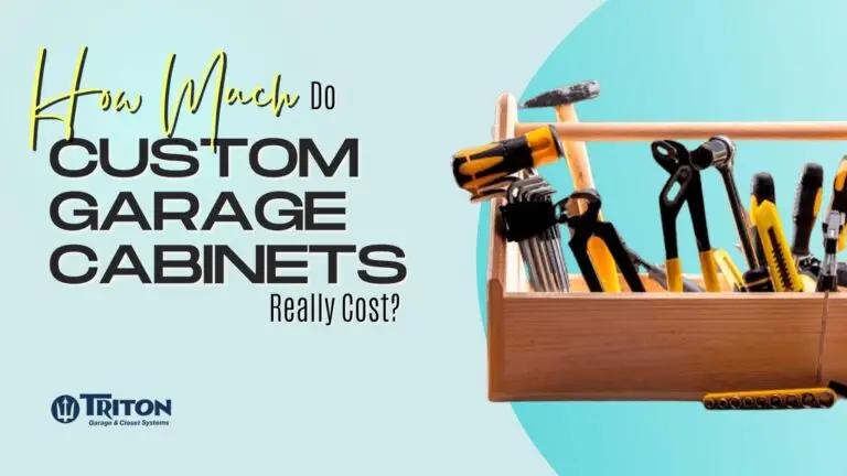 How much do custom garage cabinets cost?