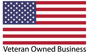 Veteran owned and operated garage and closet systems company badge