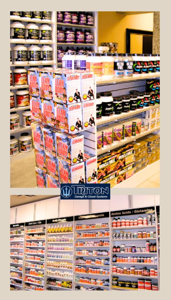 Commercial cabinets, commercial storage, retail display, shop cabinets