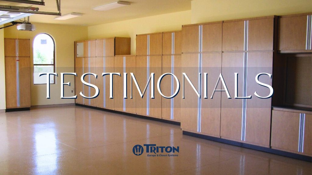 Customer reviews - testimonials - custom-made storage cabinets