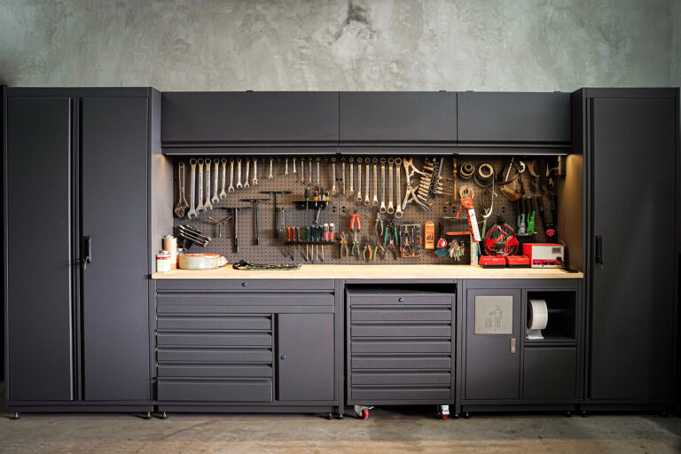 dust proof garage cabinets